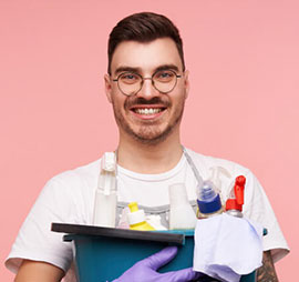 Rengørings medarbejderne